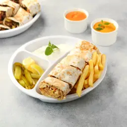 صحن شاورما عربي
